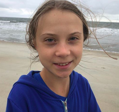 Klimataktivisten Greta. Bildkälla: Instagram/gretathunberg Klimataktivisten Greta. Bildkälla: Instagram/gretathunberg